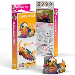 Safari Ltd. Eugy Mandarin Duck 3D Puzzle Multicolored
