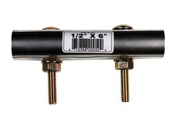 BK Products Galvanized Stainless Steel Pipe Repair Clamp