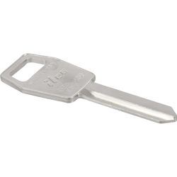HILLMAN Traditional Key Automotive Key Blank Double For Ford Silver