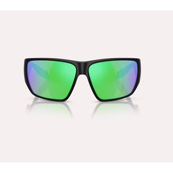 Native Sightcaster II Sunglasses Men's Mt Black Frame Grn Reflex Pol Lens Polarized