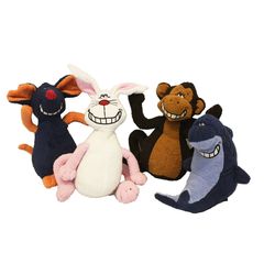 Multipet For Dog Assorted Plush Deedle Dudes Dog Toy 1 pk