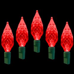 Holiday Bright Lights LED Mini Red 50 ct Novelty Christmas Lights