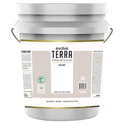 Evolve Terra Satin Dove Drift Paint and Primer Interior 5 gal