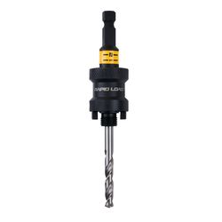 DEWALT Rapid Load 9/16 - 1-3/16 in. Universal 3/8 in. D Hole Saw Arbor