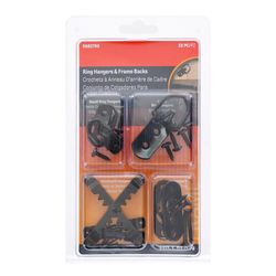 HILLMAN Black Picture Hanging Kit 100 lb 32 pc
