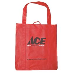 Ace The Helpful Place 13-1/2 in. H X 12-1/2 in. W X 14 in. L Reusable Shopping Bag