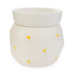 Candle Warmers White Orange Scent Candle Wax Warmer