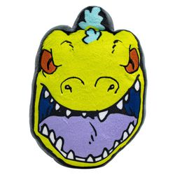 Buckle-Down Nickelodeon For Dog Multicolored Plush Rugrats Reptar Roar Face Squeaky Dog Toy 1 pk