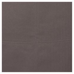 Mu Kitchen 2 pocket Silver Cotton Solid Bibb Apron