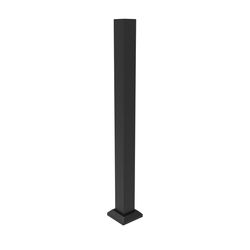 Fortress Railing Products Fe26 Steel 39.5 in. H X 3 in. W X 3 in. L Steel Railing Post