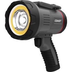 COAST Longshot 5000 lm Black/Gray LED Rechargeable Spotlight