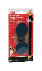 Ace 2 in. Aluminum Oxide Twist and Lock Grinding Disc 50 Grit Medium 3 pk
