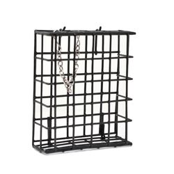 Songbird Essentials Woodpecker 1 each Coated Wire Suet Feeder Cage