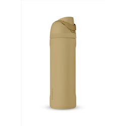 Owala FreeSip 24 fl. oz. Tan BPA Free FreeSip Insulated Water Bottle