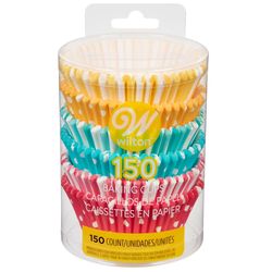 Wilton Dots and Stripes Cupcake Cups Assorted 150 pc