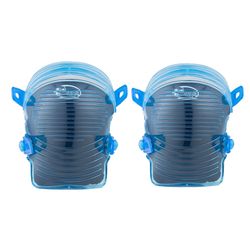 Dead On 7 in. L X 5 in. W Gel Flexible Knee Pads Blue