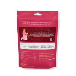 Barkin Sweet Potato and Salmon Grain Free Treats For Dogs 4 oz