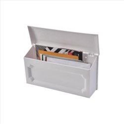 Architectural Mailboxes Windsor Classic Plastic Wall Mount White Mailbox