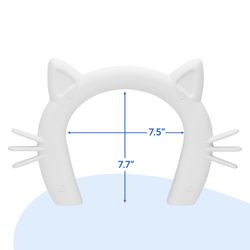 PetSafe Cat Corridor Interior 14 in. H X 14 in. W Medium Plastic Cat Door
