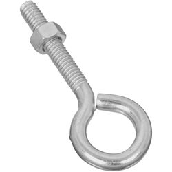 National Hardware WeatherGuard 5/16 in. X 3-1/4 in. L Zinc-Plated Steel Eyebolt Nut Included