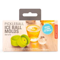 Kikkerland Green TPE Ice Ball Molds