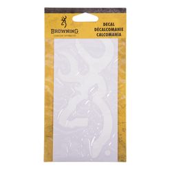 Browning White Decal 1 pk