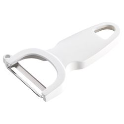 Cutlery-Pro White Plastic/Stainless Steel Peeler