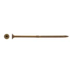Big Timber No. 14 X 5 in. L Star Bronze Deep Wood Screws 25 pk