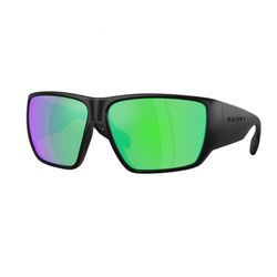 Native Sightcaster II Sunglasses Men's Mt Black Frame Grn Reflex Pol Lens Polarized
