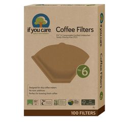 If You Care Brown Paper Coffee Filters