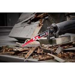 Milwaukee Nitrus 9 in. Carbide Reciprocating Saw Blade 5 TPI 1 blade