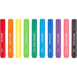 OOLY Big Bright Assorted Brush Markers 10 pk
