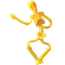 Zorbitz Stretchy Skeleton Assorted (RANDOM COLOR)