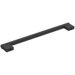 Amerock Contemporary Bar Cabinet Pull 8-13/16 in. Matte Black Black 1 pk