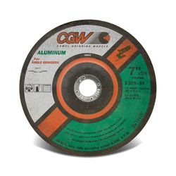 CGW 4-1/2 in. D X 7/8 in. X 1/4 in. thick Grinding Wheel 1 pc