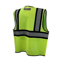 DeWalt Reflective Class 2 Hi-Vis Safety Vest Green XXL