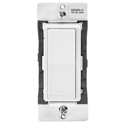 Leviton Decora Smart Three Pole Remote Smart-Enabled Switch White 1 pk