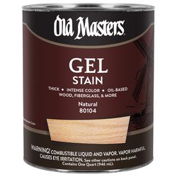 Old Masters Semi-Transparent Natural Oil-Based Alkyd Gel Stain 1 qt