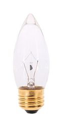 Satco 25 W B11 Decorative Incandescent Bulb E26 (Medium) Soft White 2 pk