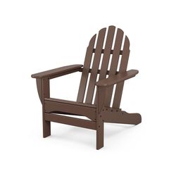 POLYWOOD Ivy Terrace Mahogany HDPE Frame Chair