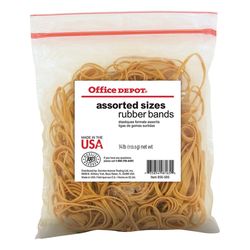 Office Depot Assorted Sizes Rubber Bands 4 oz