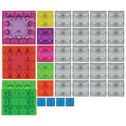 E-Blox Circuit Blox Lights Starter Toy Set Multicolored 32 pc