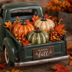 Gerson 4 in. Harvest Pumpkin Fall Decor