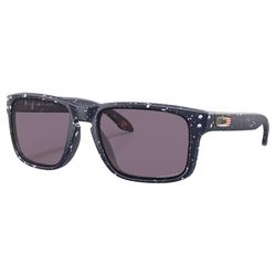 Oakley Standard Issue Holbrook Sunglasses Unisex Navy Splatter Frame Prizm Gray Lens Polarized
