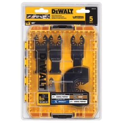 DEWALT Universal Fitment High Speed Steel Oscillating Accessory Kit 5 pc