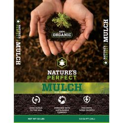 Nature's Perfect Brown Compost Mulch 1.5 cu ft