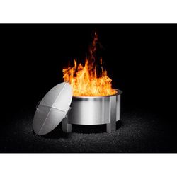 Breeo X Series Smokeless 42 in. W Stainless Steel Round Wood Fire Pit