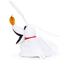 Buckle-Down For Dog Black/White Plush The Nightmare Before Christmas Zero Squeak Dog Toy 1 pk