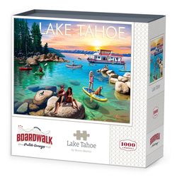 Boardwalk Lake Tahoe Jigsaw Puzzle Multicolored 1000 pc
