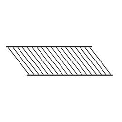 Fortress Railing Products Fe26 Traditional 40 in. H X 1 in. W X 72 in. L Steel Stair Rail Panel
